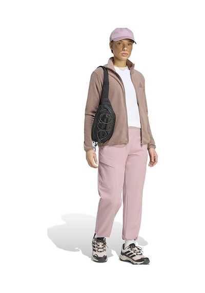 Adidas Performance W Mt Ess Fz Fl Kadın Eşofman Üstü Ky9854 Kahverengi