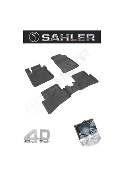 Sahler Renault Clio 3 İle Uyumlu 2005-2012 Araca Özel 4.5d Havuzlu Oto Paspas