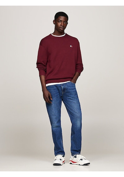 Tommy Hilfiger Tjm Reg Badge Sweater Mor