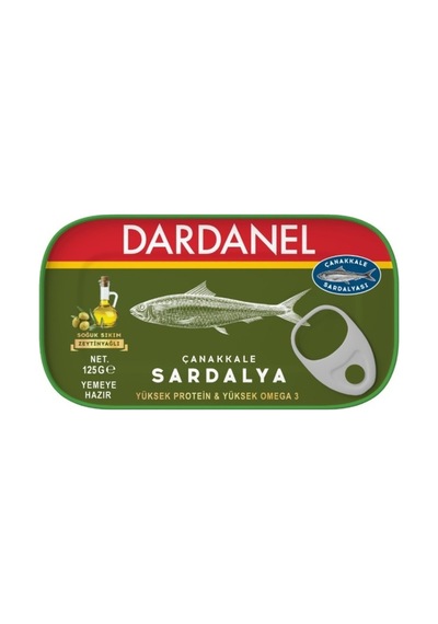 Dardanel Zeytinyağlı Sardalya 125 G - 7 Adet Tarı