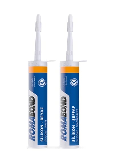Romabond Sılıkon Seffaf 280 Ml Çok Renkli