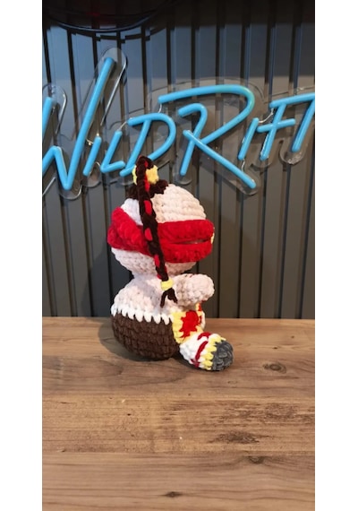 El Yapımı Lee Sın / League Of Legends Amigurumi Seti 02 - Çok Renkli