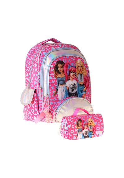 Wow Generation Girl Friends Kız Çocuk Kırmızı İlkokul Okul Çantası Ve Kalemlik Seti - Setwg-w6059c