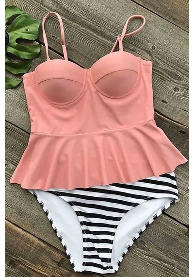 Angelsin Yüksek Bel Bikini Takım (402449926)