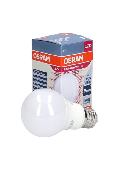Osram Parathom 8.8W 60W Işığı Kısılabilir Led Ampul 2700K