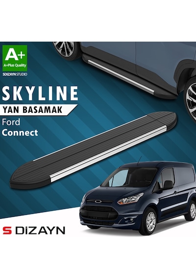 S-dizayn Ford Connect 2 Skyline Krom Yan Basamak 183 Cm 2014-2023 A+ Kalite