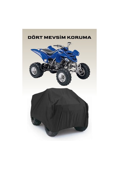 Siyah Yamaha Yfm 660 Atv Brandası, Atv Koruyucu Örtüsü