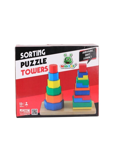 Kr055 Woodoy 2li Çeşit Kenar Kuleler 24