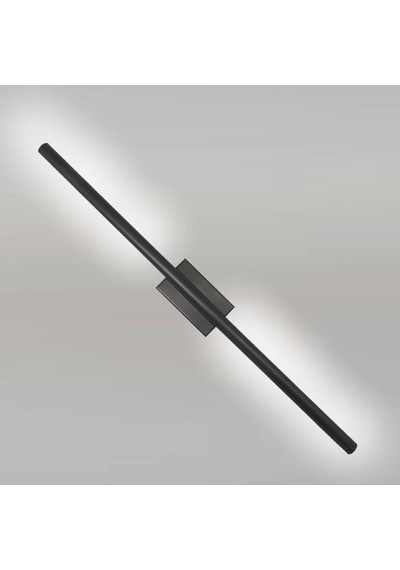 Dekoratif Led Aplik Siyah Renkli 70 Cm Beyaz Işık Beyaz