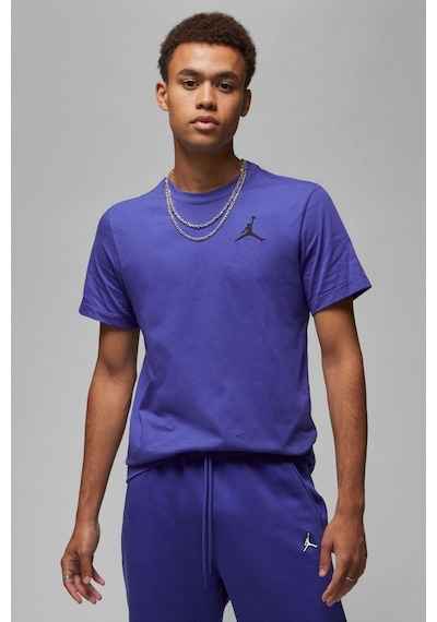 Nike Air Jordan Jumpman Ss Crew Mens Erkek Günlük Tişört Mor