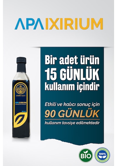 Apayrı Yaşam Apaixirium Bitkisel Esanslı Günlük Canlandırıcı Konsantre 500 ML