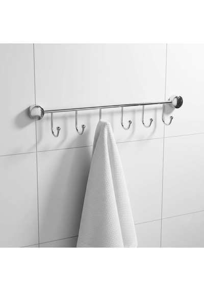 548 6 Lı Banyo Askısı Gri
