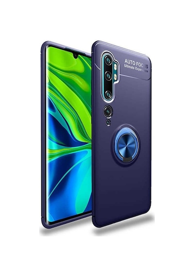 Xiaomi Mi Note 10 Yüzüklü Standli Manyetik Kamera Korumali Kilif 409986415