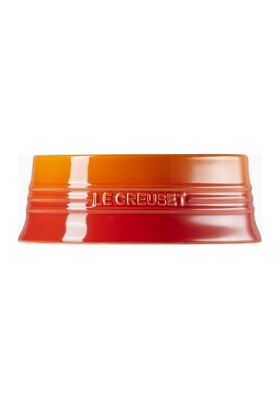 Le Creuset Seramik Lüks Tasarım Evcil Hayvan Mama Kabı 18 Cm Seramik Mama & Su Kapları Turuncu