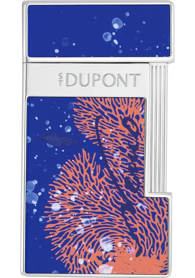 S.t. Dupont Slimmy 20000 Leagues Under The Seas Mavi Lake Çakmak
