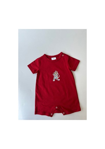 Fuar Baby Miniklere Özel Kız & Erkek Bebek Pamuklu Kısa Paça Tulum Tavşan Desenli Fuar Baby Miniklere Özel Kız & Erkek Bebek Pamuklu Kısa Paça Tulum Tavşan Desenli