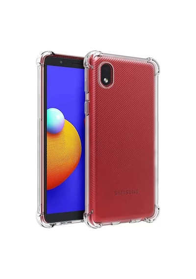 Newface Samsung Galaxy Uyumlu A01 Core Kılıf Olex Tpu Silikon Kırmızı