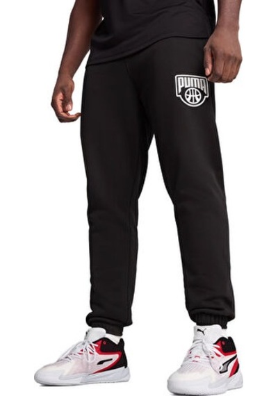 Puma Posterize Sweatpant Erkek Günlük Eşofman Altı 63030701 Siyah Siyah
