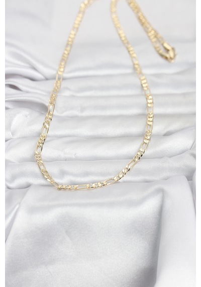 Cm 14k Gold Renk Kuşgözü Zincir Model 60 Cm Kadın Kolye - Lisinya Çok Renkli