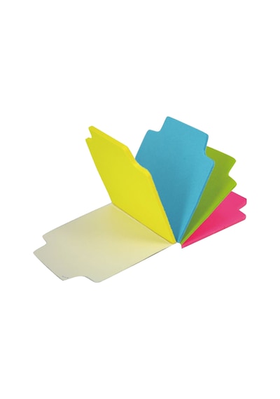 Hopax Stickn 70X70 4 Neon Renk 100 Yaprak Yapışkanlı Not Kağıdı