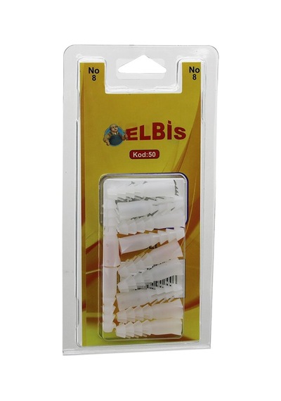Elbis-50 No:8 Dübel Beyaz 12x24 0-8