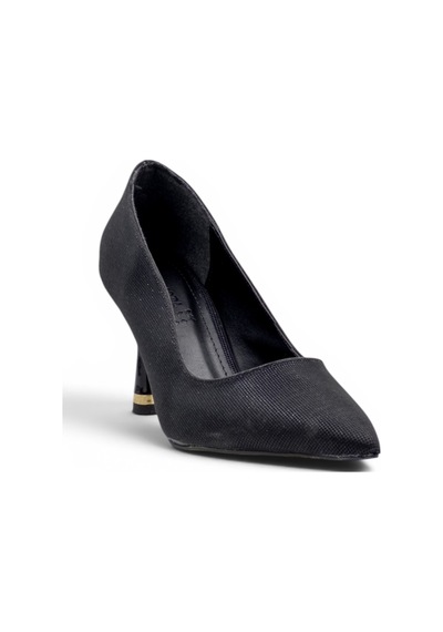 Shoes 1905 Simli Kadın Stiletto siyah