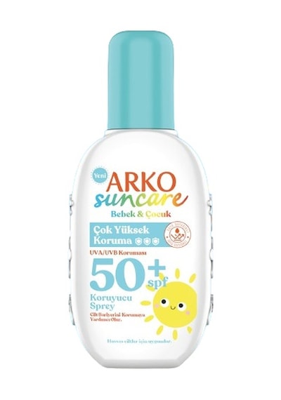Arko Suncare Spf50+ Çok Yüksek Korumalı Bebek & Çocuk Güneş Kremi 200 ML
