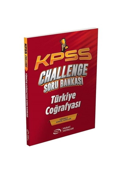Murat Kpss Türkiye Coğrafyası Challenge Soru Bankası Çözümlü Murat Yayınları