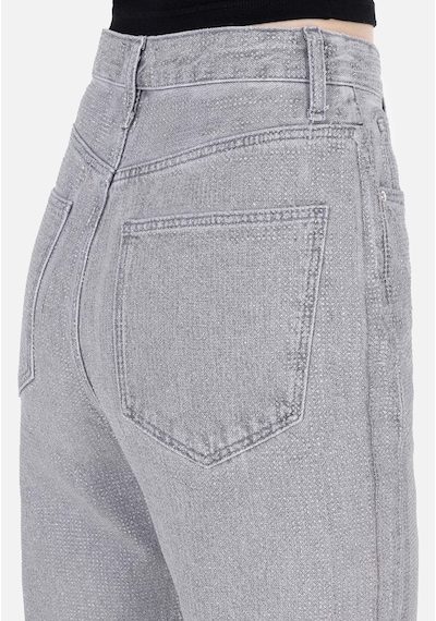 Colin's Colins 900 Larıs Straight Fit Yüksel Bel Düz Paça Kadın Lacivert Jean Pantolon Cl1070710 Q1.v1 Dn40275 Denim