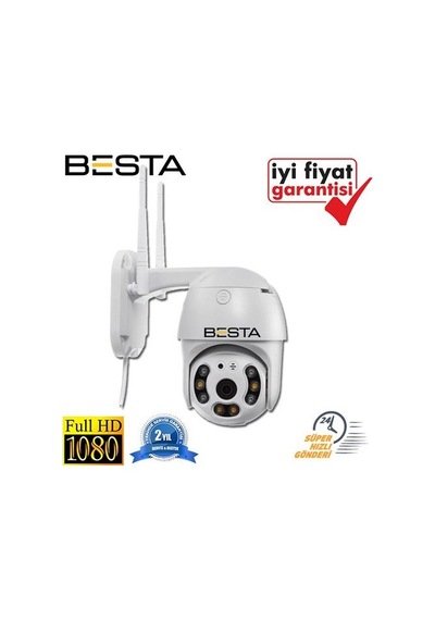 2 Mp Dış Mekan Wireless Kablosuz Ptz Güvenlik Kamerası Kd-1701