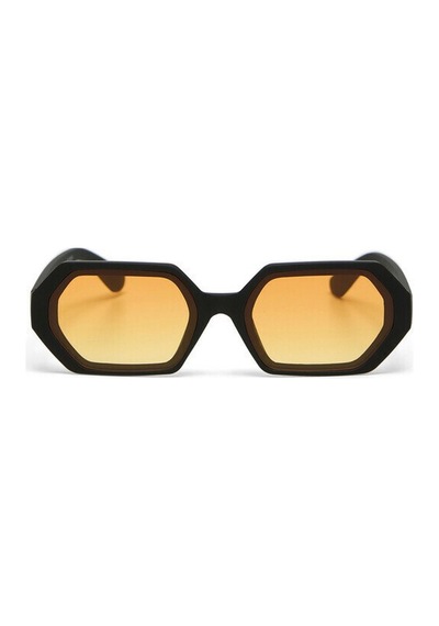 Okkia Andrea Altıgen Unisex Güneş Gözlüğüsiyah / Lens : Sarı Siyah