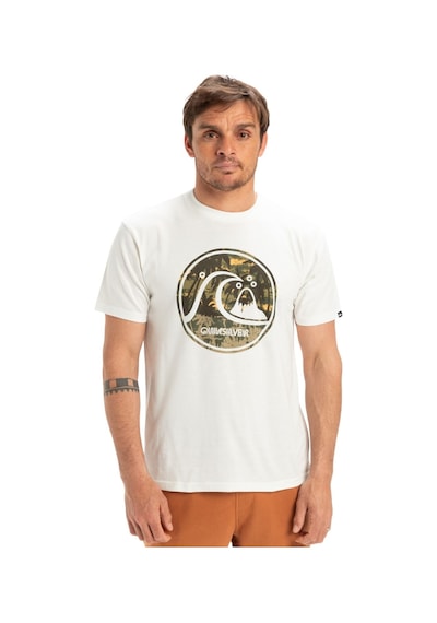 Quıksılver Quiksilver Evo Bubble Wrapped Erkek Beyaz Tişört Wbk0 Beyaz