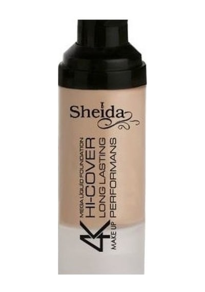 Sheida 4K Mega Lıquıd Foundatıon Sıvı Fondöten No: L060