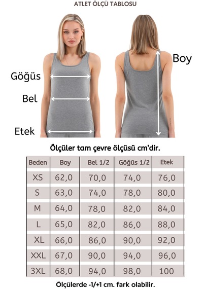 Penyebizden Extra Yumuşak Viskon Atlet Home&outdoor-gri Melanj
