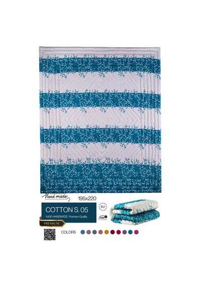 El Dikişi Çift Kişilik Emprime Yorgan Cottons.05 Cottons.05