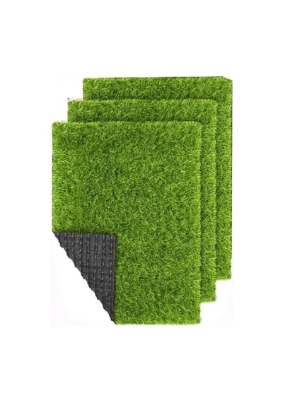 A4 Boyutunda 20x30 Cm Yapay Çim, 3 Adet, Dekoratif Kullanım İçin 20beyazcipso