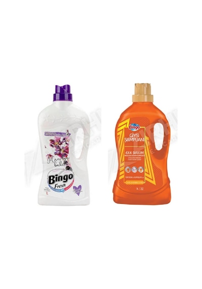 Bingo Yüzey Tem. Fresh 2.5 Lt + Giysi Şampuanı 4l 2'li Set Diğer