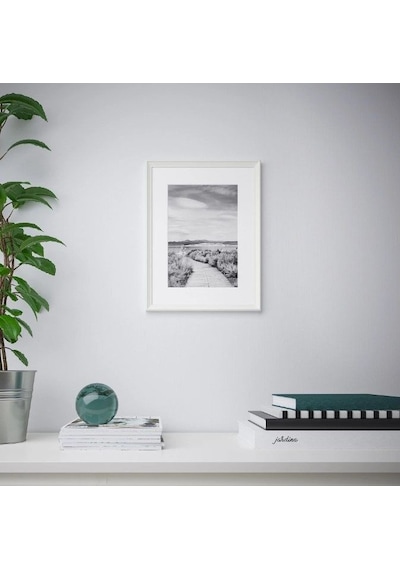 Ikea Knoppang Fotoğraf Çerçevesi 30 X 40 Cm Beyaz
