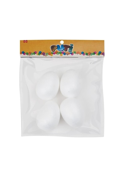 Putı 8cm Kopuk Yumurta 4 Lu 4902