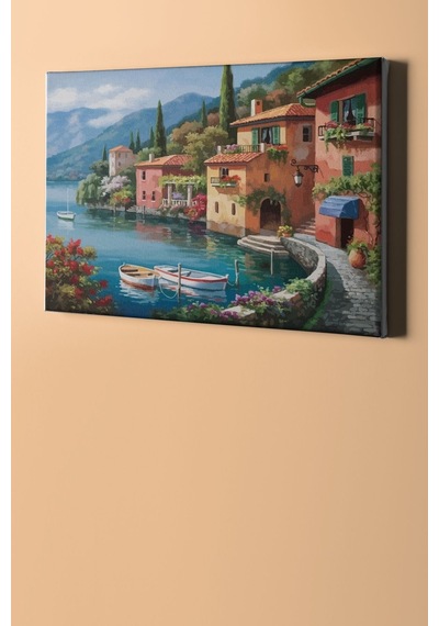 Webstyle Sayılarla Boyama Seti Kasnaklı Sakin Kıyı 60 X 75 Cm