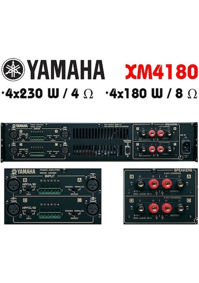 Yamaha Xm4180 Power Amplifier