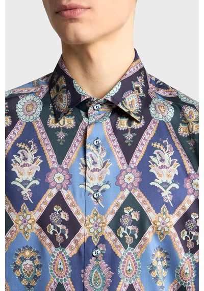 Etro Erkek Gömlek Mrıb0001 99sa5l4 X0883 Lacivert Lacivert
