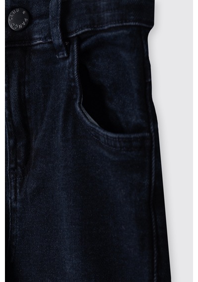 Panço Erkek Çocuk Cepli Denim Pantolon Lacivert
