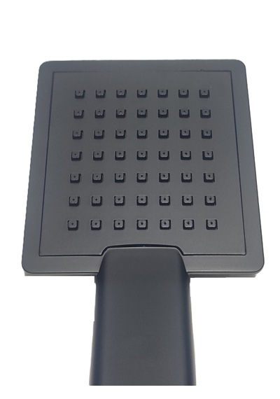 Armoni Kare Siyah Mafsallı Duş Seti - Hanging Shower Set Siyah