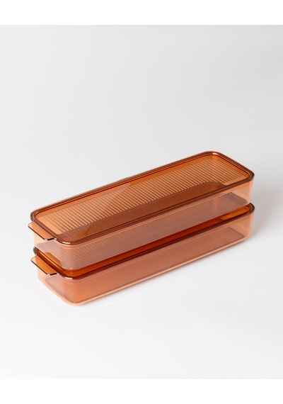 Orso 2'li Saklama Kabı - Amber - 750+750 Ml 8684427306024 Çok Renkli