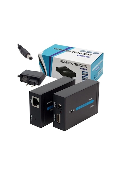 Powermaster Pm-18232 Hdmı To Cat5-cat6 Extender 60 Metre Uzatıcı