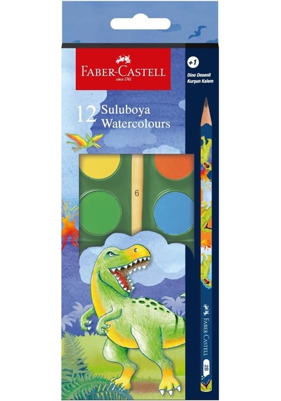 Dino Büyük Boy 12'li& 1 Kurşun Kalem 0