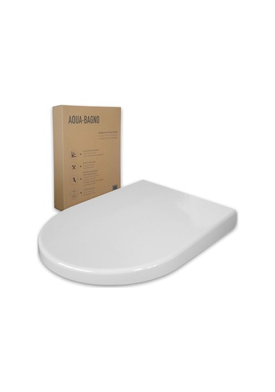 Aqua Bagno / Otomatik Kapanma Sistemli Klozet Kapağı, Antibakteriyel, Ab'de Üretilmiştir, Çıkarılabilir Duroplast Diğer