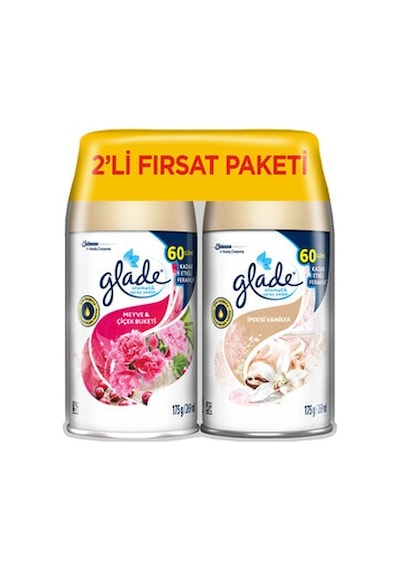 Glade Otom.Spr.Yedek 2'li Pkt Meyve&Ciçek-İ.Vanilya 269 ML