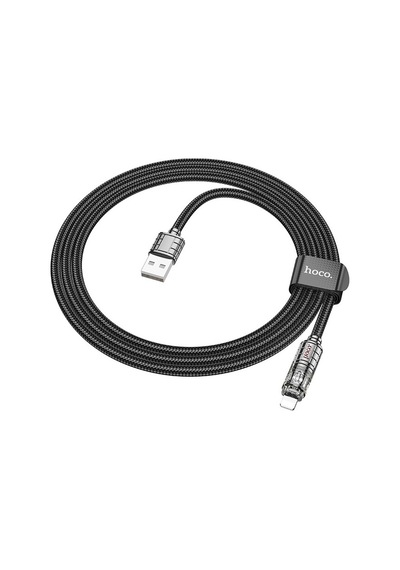 Hoco U122 Kristal Uç 2.4a Usb To  Lightning Hızlı Data Ve